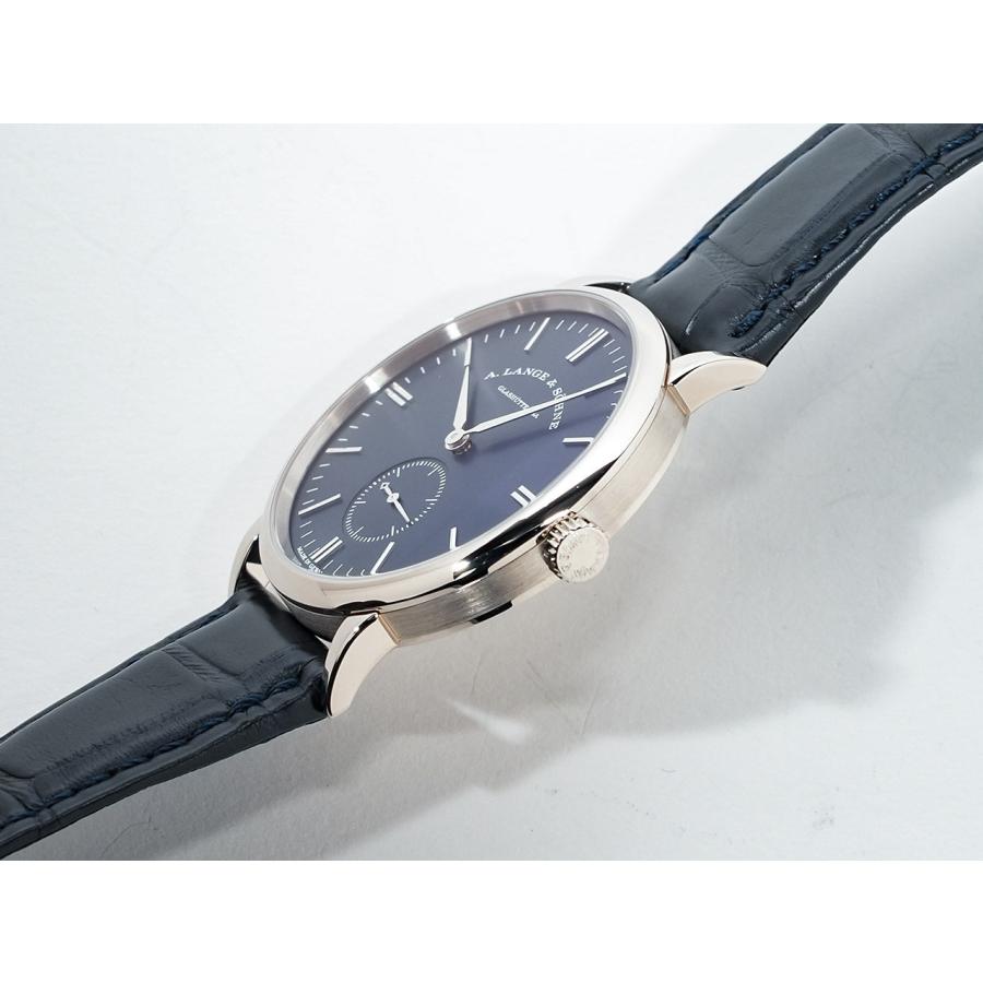 ランゲ＆ゾーネ サクソニア Ref.219.028 18KWG ブルー文字盤 |  | 03