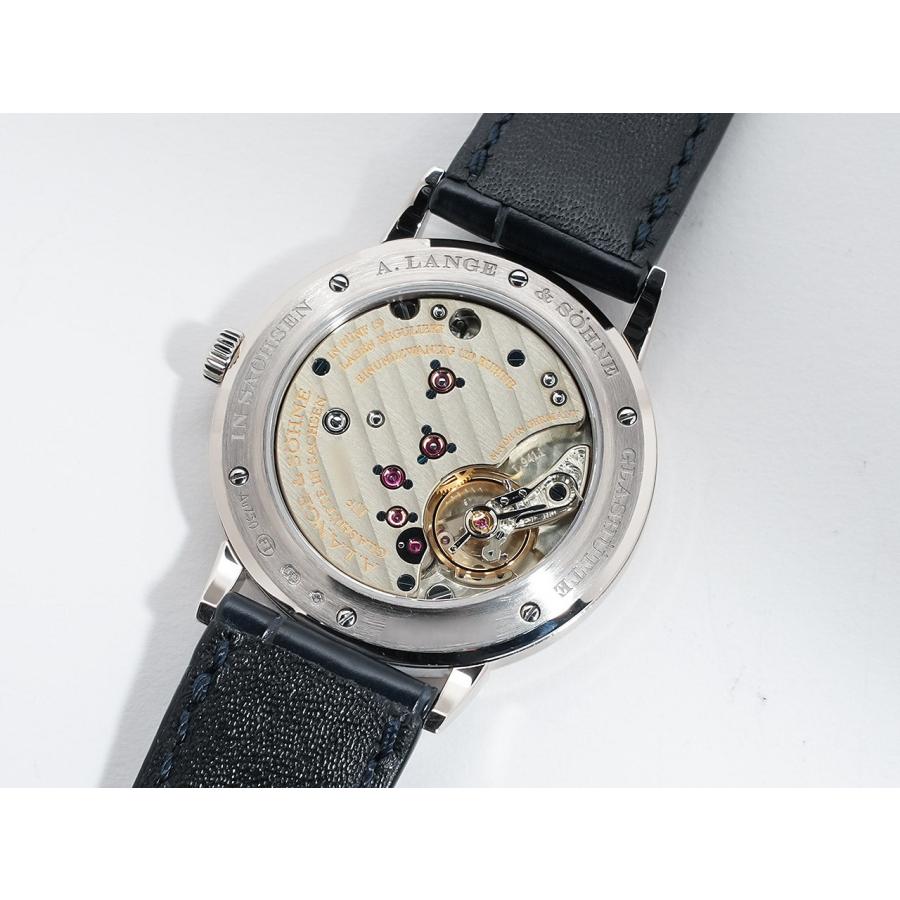 ランゲ＆ゾーネ サクソニア Ref.219.028 18KWG ブルー文字盤 |  | 06