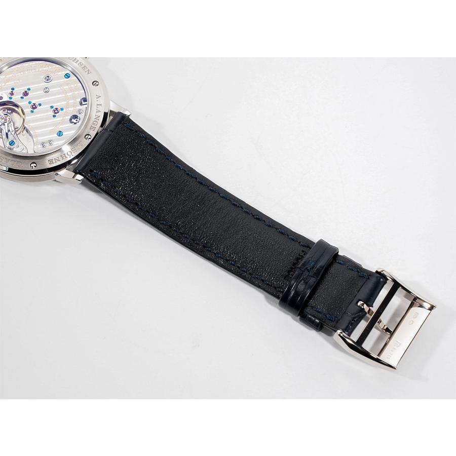 ランゲ＆ゾーネ サクソニア Ref.219.028 18KWG ブルー文字盤 |  | 08