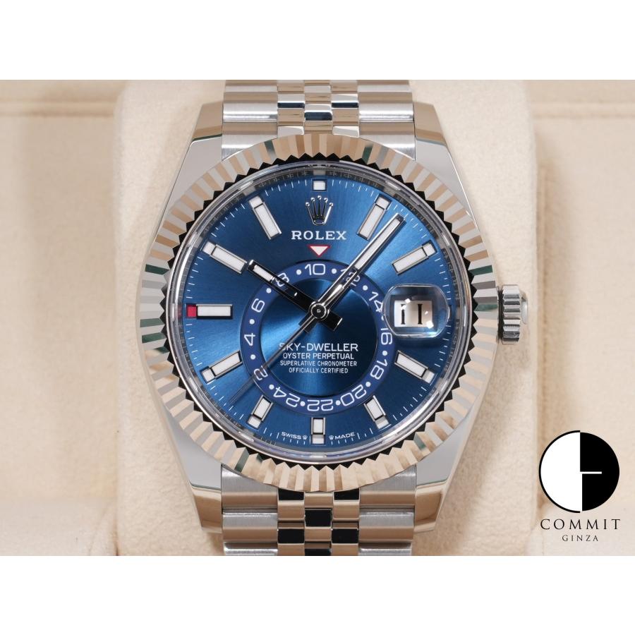 ロレックス スカイドゥエラー Ref.336934 SS/WG ブルー文字盤 ジュビリーブレスレット | スカイドゥエラー
