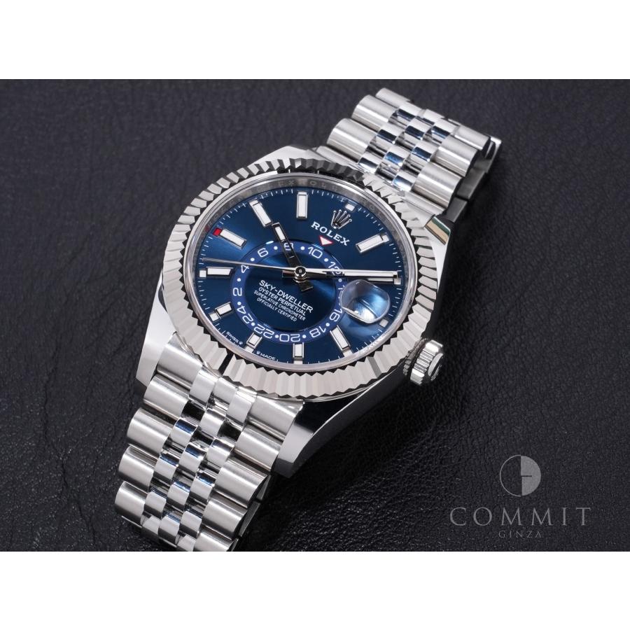 ロレックス スカイドゥエラー Ref.336934 SS/WG ブルー文字盤 ジュビリーブレスレット | スカイドゥエラー | 10