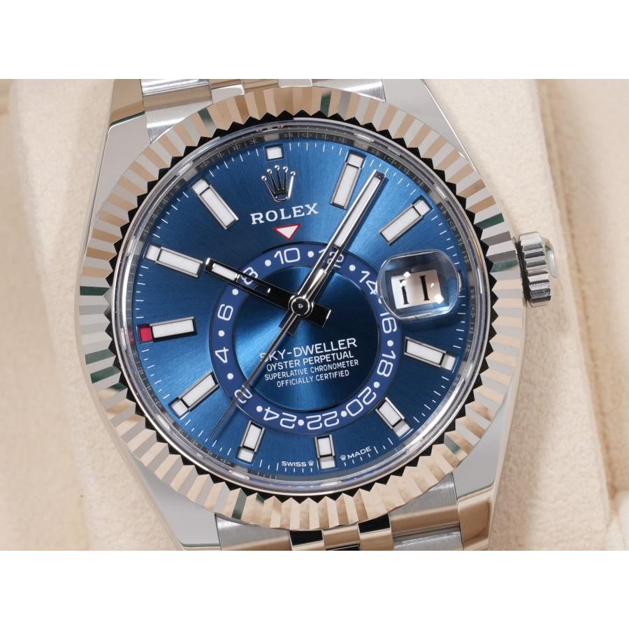 ロレックス スカイドゥエラー Ref.336934 SS/WG ブルー文字盤 ジュビリーブレスレット | スカイドゥエラー | 02