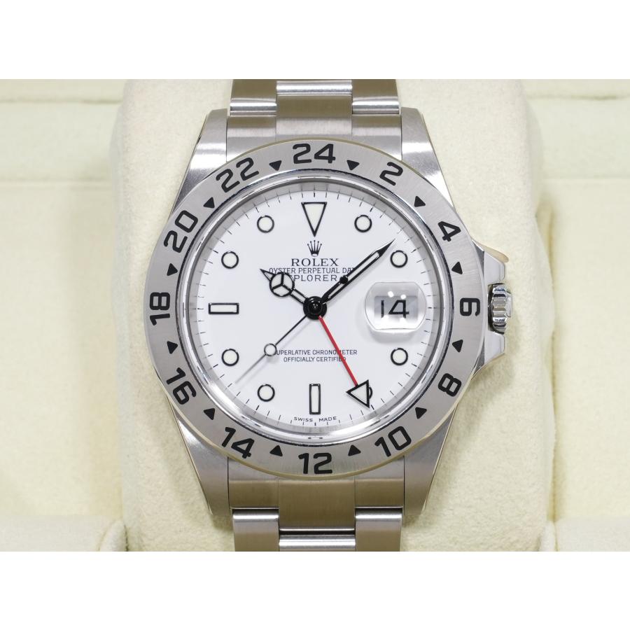 ロレックス エクスプローラーII Ref.16570 SS ホワイト文字盤 | エクスプローラーII | 01