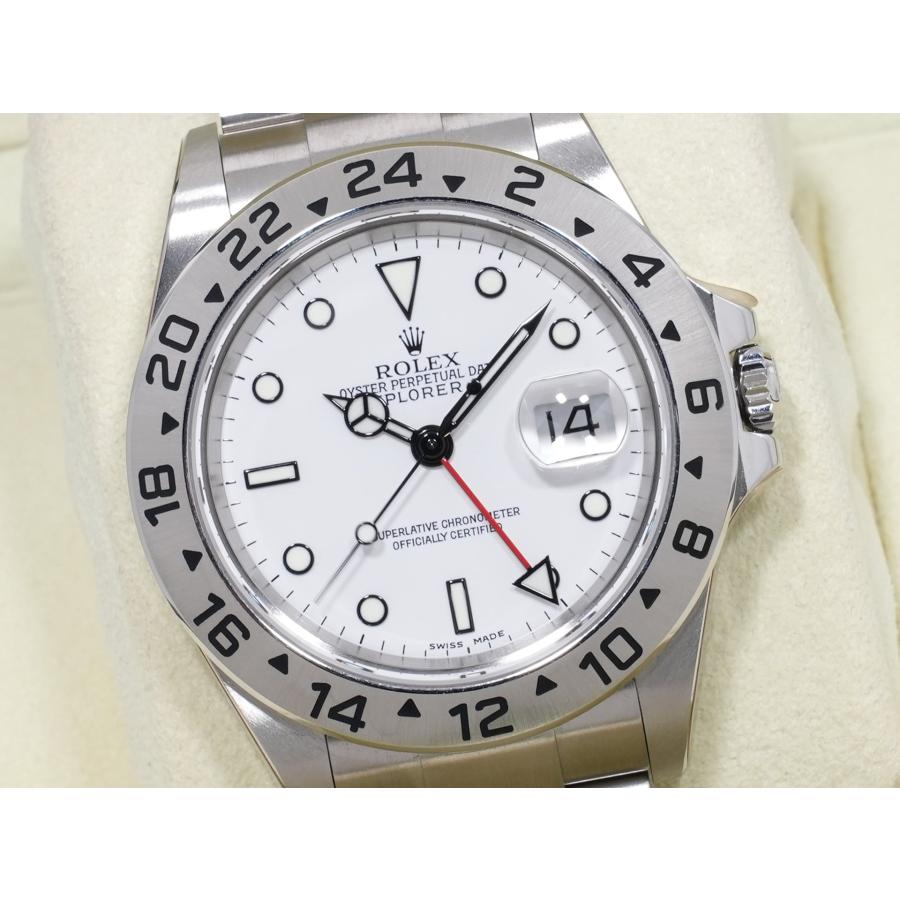 ロレックス エクスプローラーII Ref.16570 SS ホワイト文字盤 | エクスプローラーII | 02