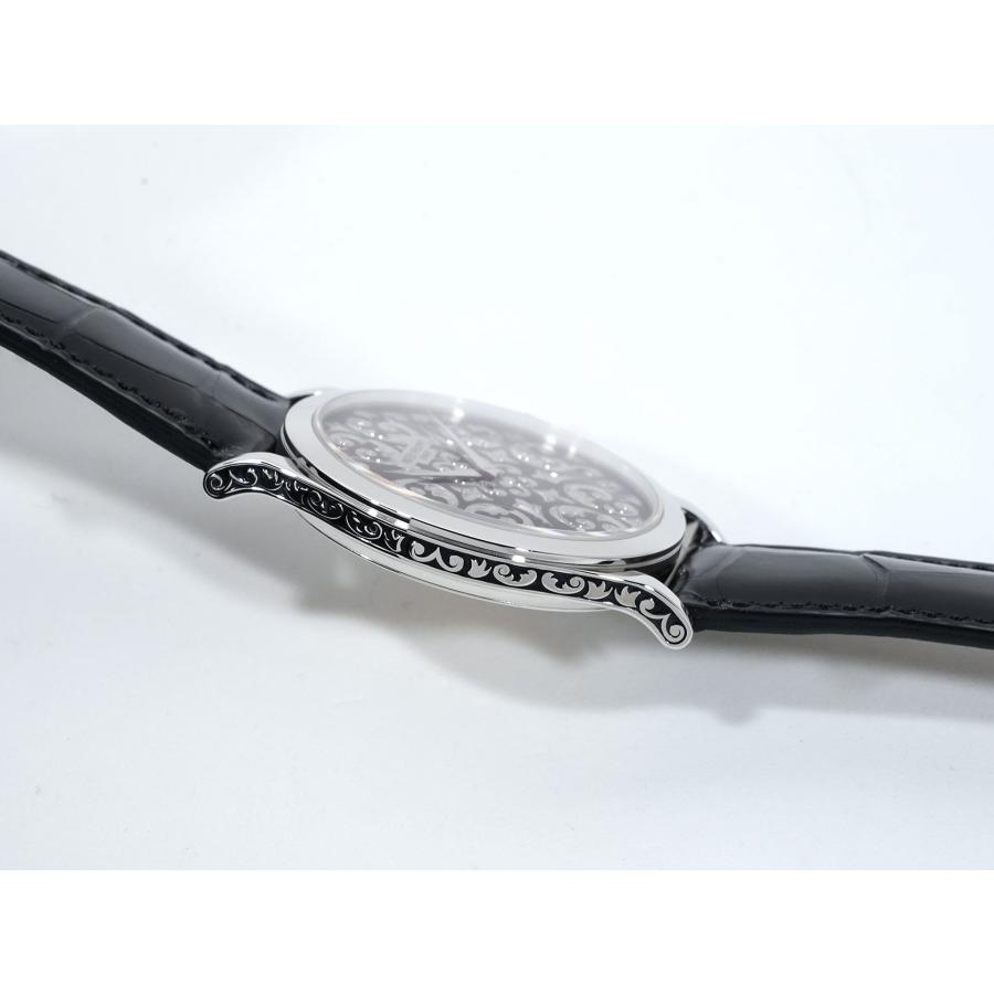 パテックフィリップ カラトラバ Ref.5088P-001 プラチナ 手彫金を施した黒七宝文字盤 | カラトラバ | 04