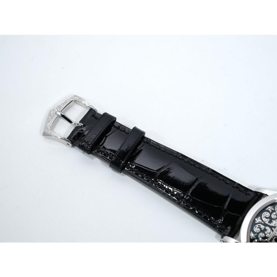 パテックフィリップ カラトラバ Ref.5088P-001 プラチナ 手彫金を施した黒七宝文字盤 | カラトラバ | 07