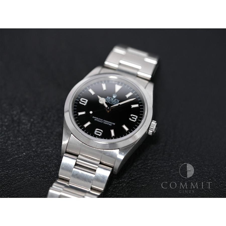 ロレックス エクスプローラーI Ref.14270 ステンレススチール ブラック文字盤 オイスターブレスレット | エクスプローラー（ROLEX） | 10