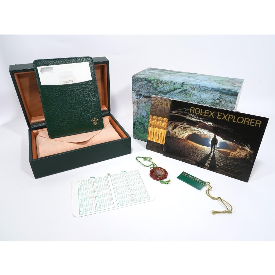 ロレックス エクスプローラーI Ref.14270 ステンレススチール ブラック文字盤 オイスターブレスレット | エクスプローラー（ROLEX） | 09