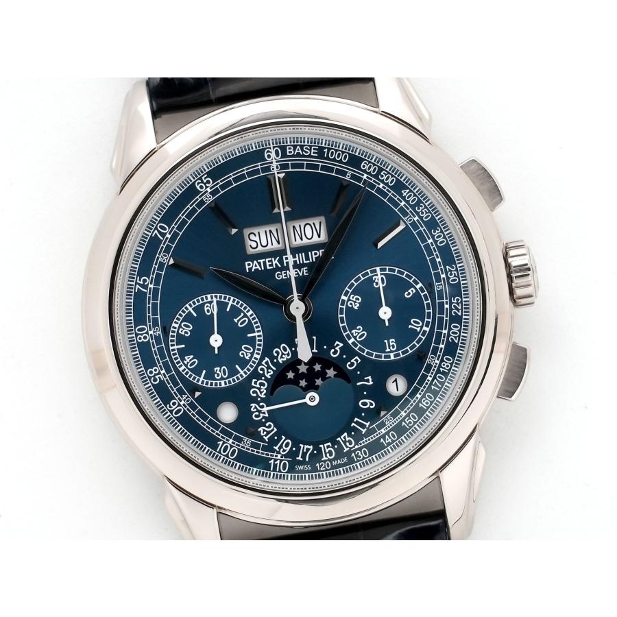 パテックフィリップ パーペチュアルカレンダー クロノグラフ Ref.5270G-019 ホワイトゴールド ブルー文字盤 | PATEK PHILIPPE | 02