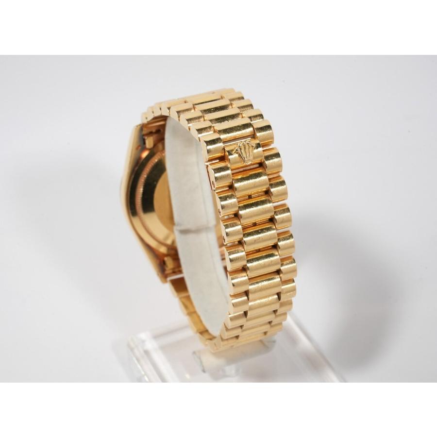 ロレックス デイデイト36 Ref.18238A イエローゴールド シャンパンx10Pダイヤ文字盤 | デイデイト | 06