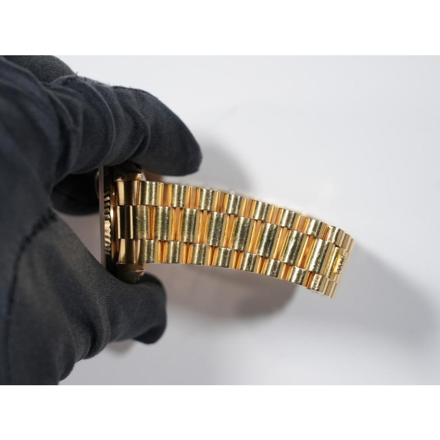 ロレックス デイデイト36 Ref.18238A イエローゴールド シャンパンx10Pダイヤ文字盤 | デイデイト | 08