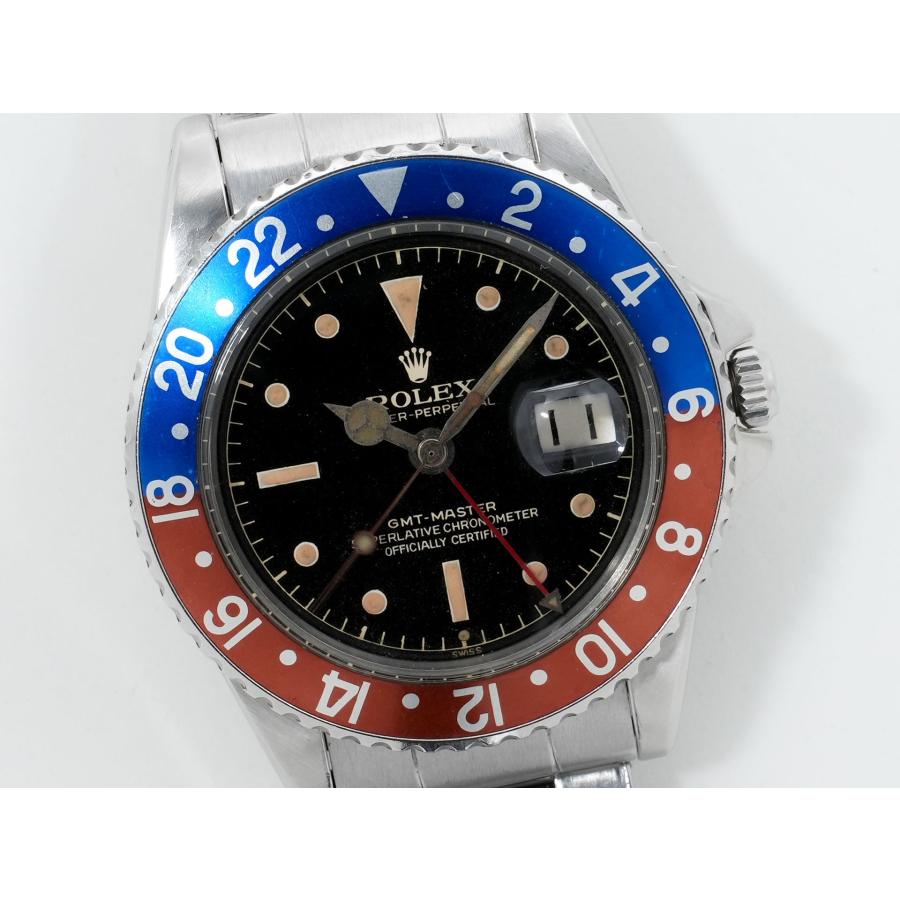 ロレックス GMTマスター Ref.1675 ステンレススチール ブラック文字盤 オイスターブレスレット | GMTマスター | 02