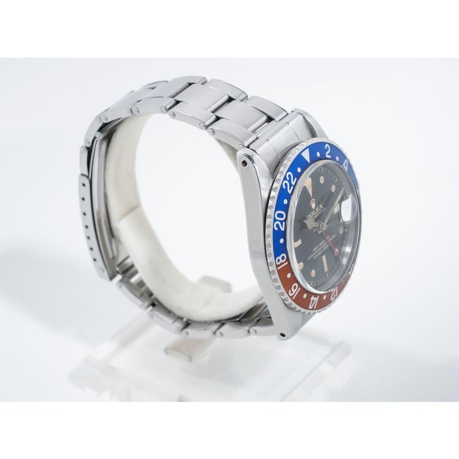 ロレックス GMTマスター Ref.1675 ステンレススチール ブラック文字盤 オイスターブレスレット | GMTマスター | 04