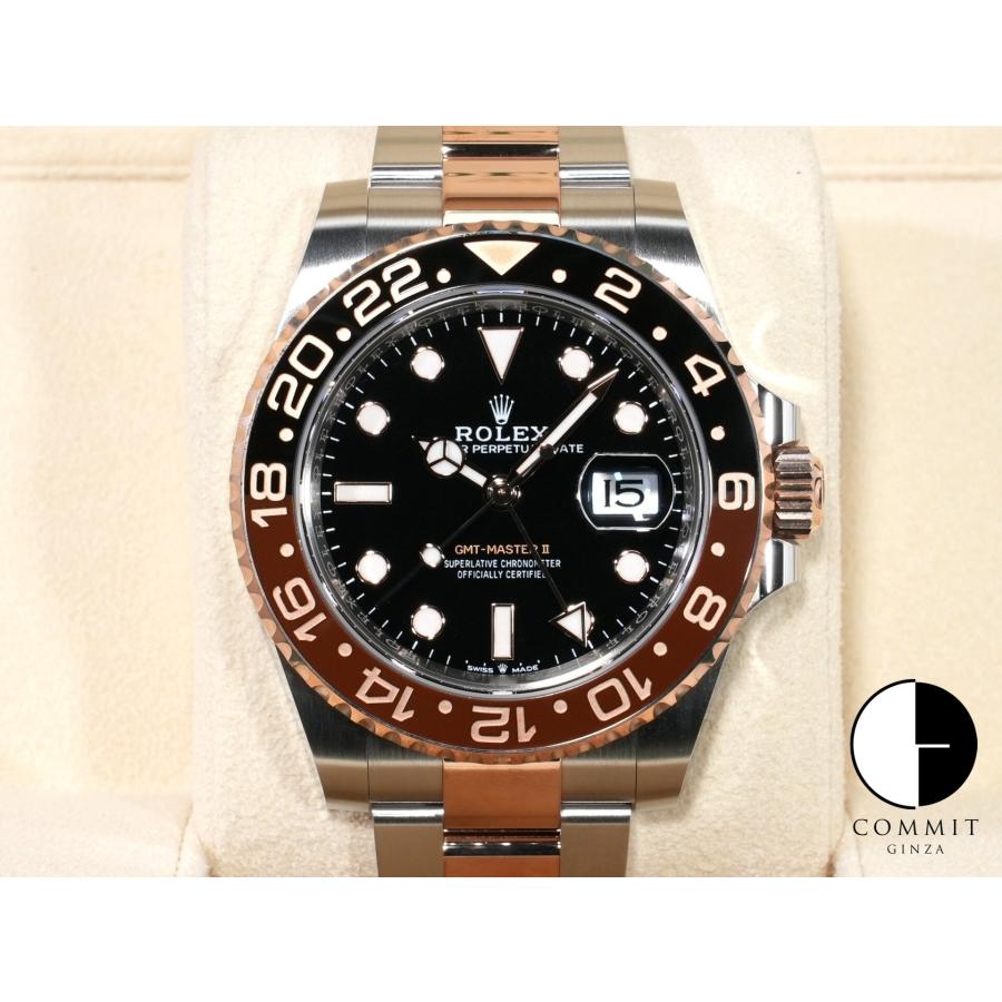 ロレックス GMTマスターII Ref.126711CHNR ステンレススチール/エバーローズゴールド ブラック文字盤 オイスターブレスレット | GMTマスター