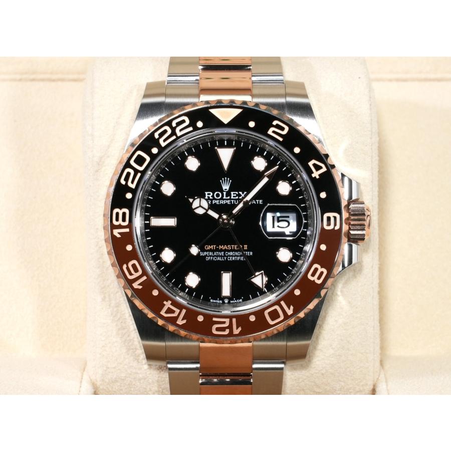 ロレックス GMTマスターII Ref.126711CHNR ステンレススチール/エバーローズゴールド ブラック文字盤 オイスターブレスレット | GMTマスター | 01