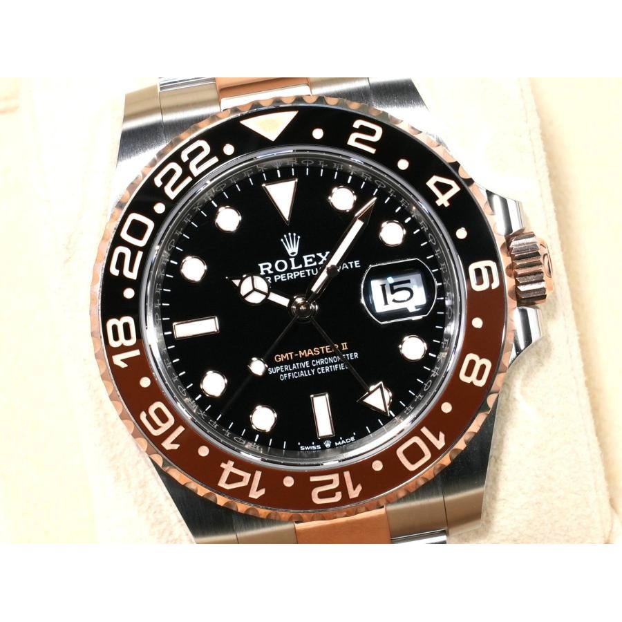 ロレックス GMTマスターII Ref.126711CHNR SS/ERG ブラック文字盤 オイスターブレスレット | GMTマスター | 02