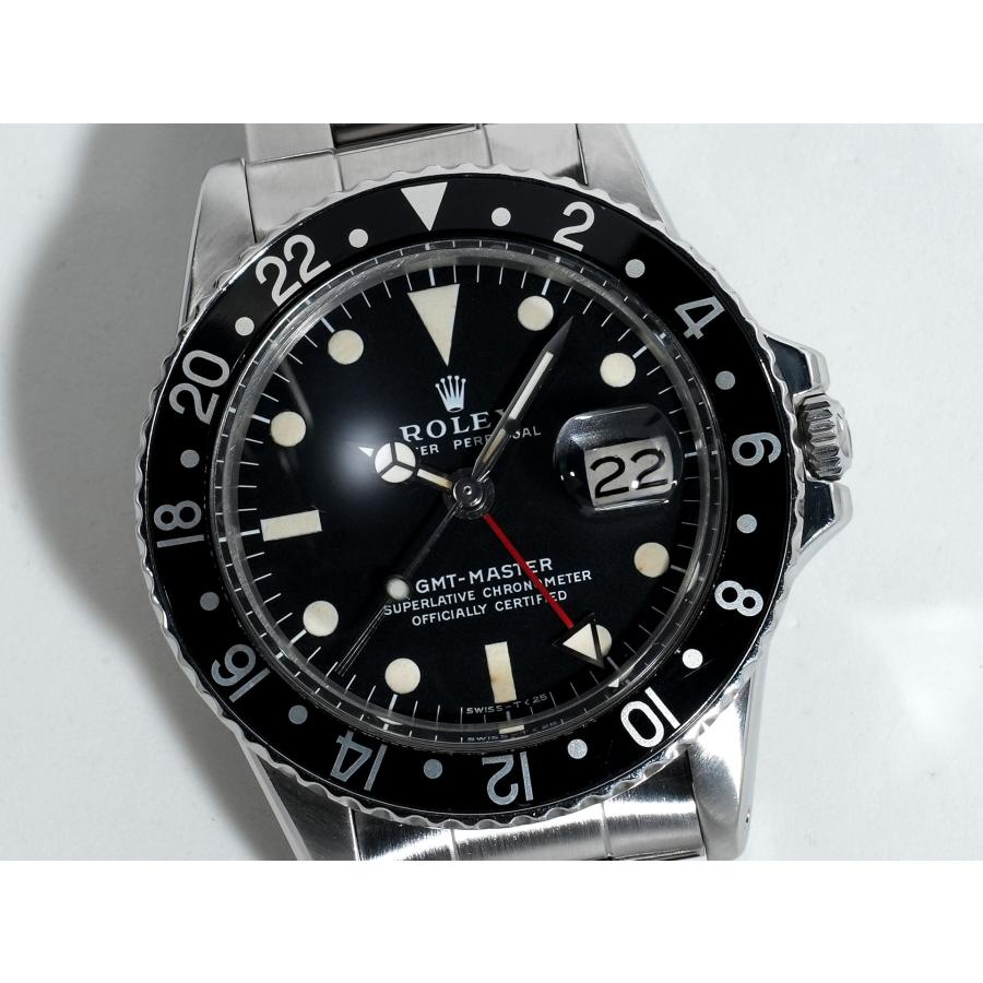 ロレックス GMTマスター Ref.1675 ステンレススチール ブラック文字盤 オイスターブレスレット | GMTマスター | 02