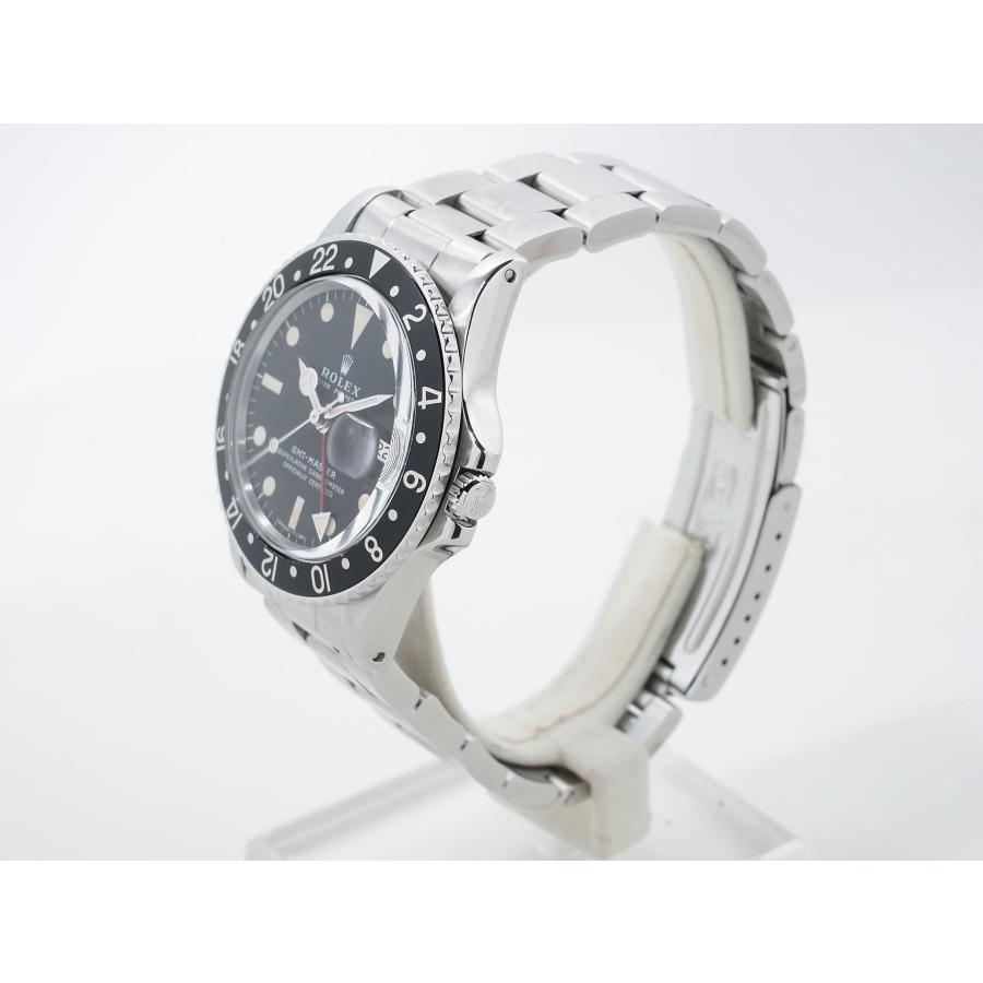 ロレックス GMTマスター Ref.1675 ステンレススチール ブラック文字盤 オイスターブレスレット | GMTマスター | 03