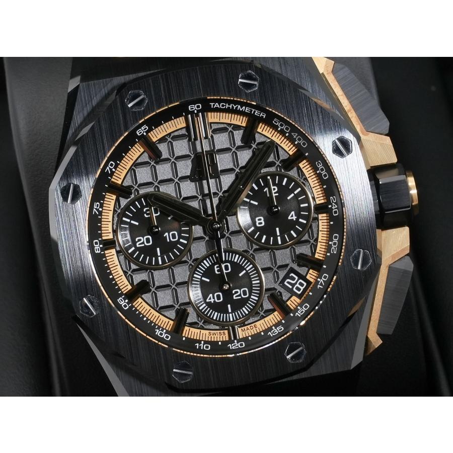 オーデマピゲ ロイヤルオーク オフショア クロノグラフ Ref.26420CE.OO.A127CR.01 CE/YG ブラック文字盤 | AUDEMARS PIGUET | 02