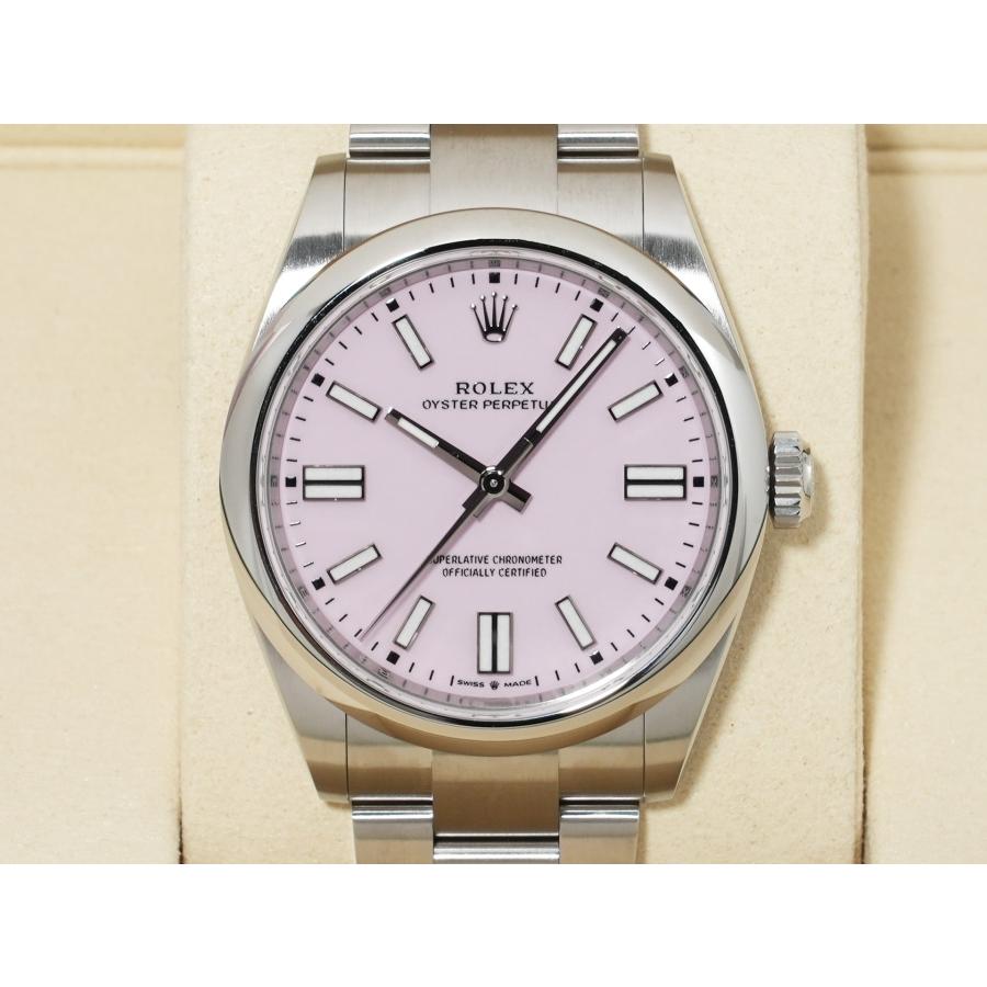 ロレックス オイスターパーペチュアル41 Ref.134300 ステンレススチール キャンディピンク文字盤 | オイスター パーペチュアル | 01