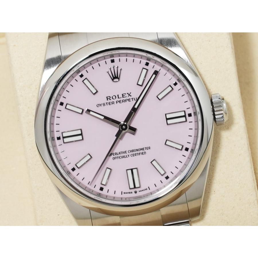 ロレックス オイスターパーペチュアル41 Ref.134300 ステンレススチール キャンディピンク文字盤 | オイスター パーペチュアル | 02