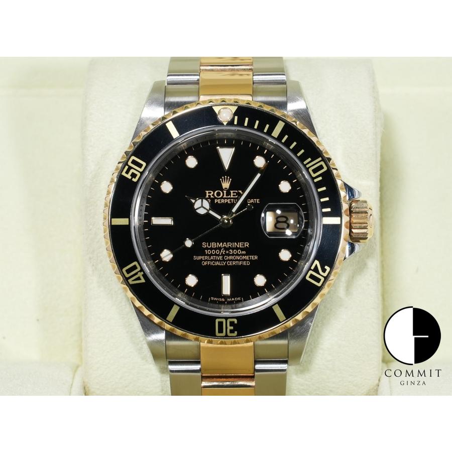 ロレックス サブマリーナー デイト Ref.16613LN ステンレススチール/イエローゴールド ブラック文字盤 | サブマリーナー