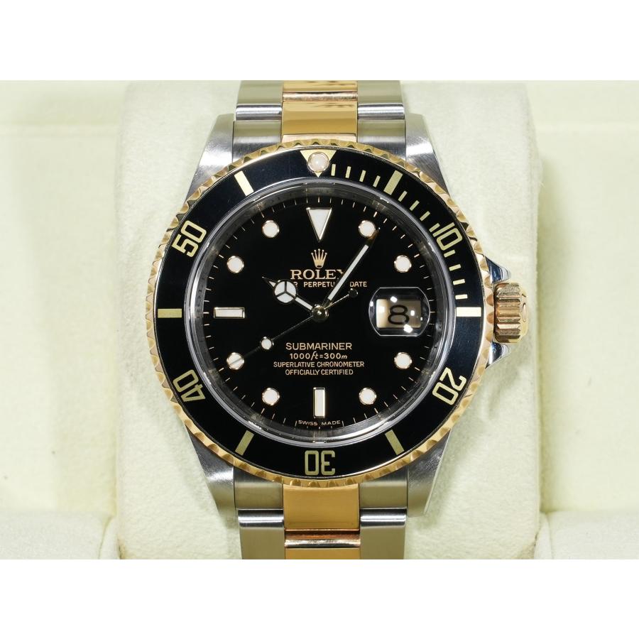 ロレックス サブマリーナー デイト Ref.16613LN ステンレススチール/イエローゴールド ブラック文字盤 | サブマリーナー | 01
