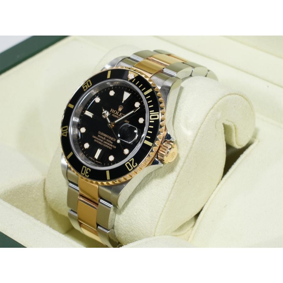 ロレックス サブマリーナー デイト Ref.16613LN ステンレススチール/イエローゴールド ブラック文字盤 | サブマリーナー | 03