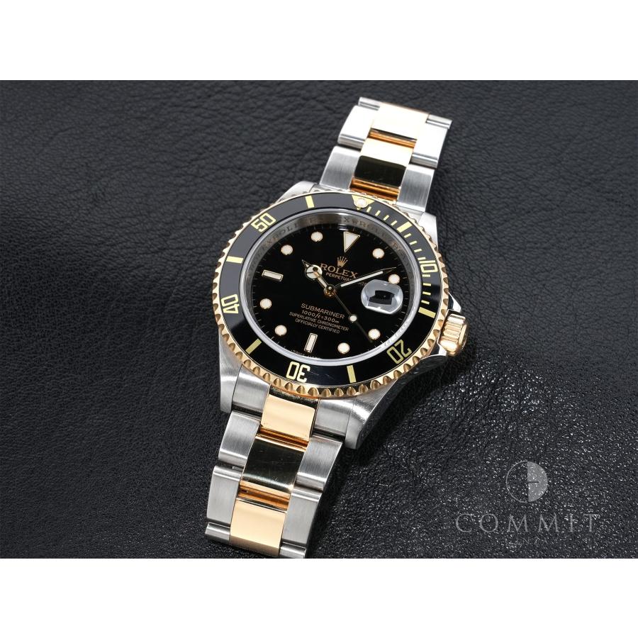 ロレックス サブマリーナー デイト Ref.16613LN ステンレススチール/イエローゴールド ブラック文字盤 | サブマリーナー | 09