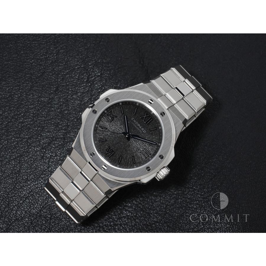 ショパール アルパイン イーグル 41 SHIKKOKU Ref.298600-3021 LUCENT STEEL ブラック文字盤 | ショパール L.U.C | 10