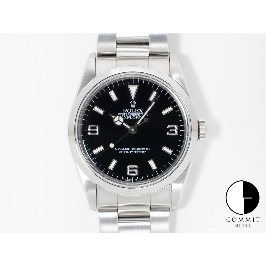 ロレックス エクスプローラーI Ref.14270 ステンレススチール ブラック文字盤 オイスターブレスレット | エクスプローラー（ROLEX）