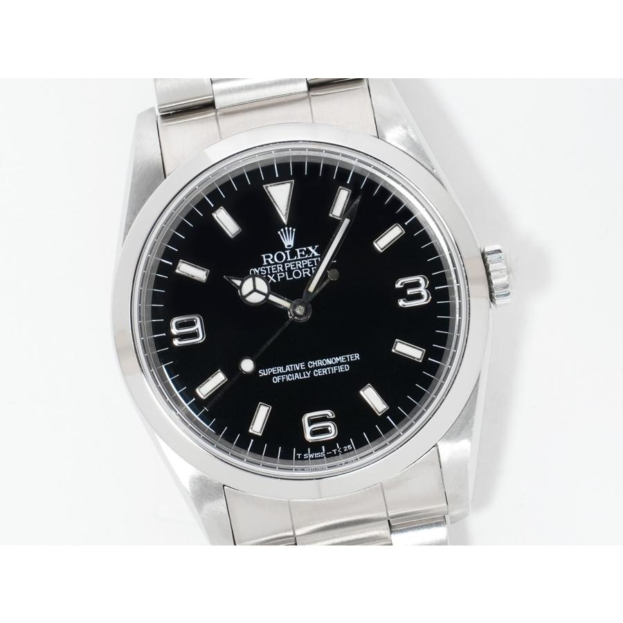 ロレックス エクスプローラーI Ref.14270 ステンレススチール ブラック文字盤 オイスターブレスレット | エクスプローラー（ROLEX） | 02