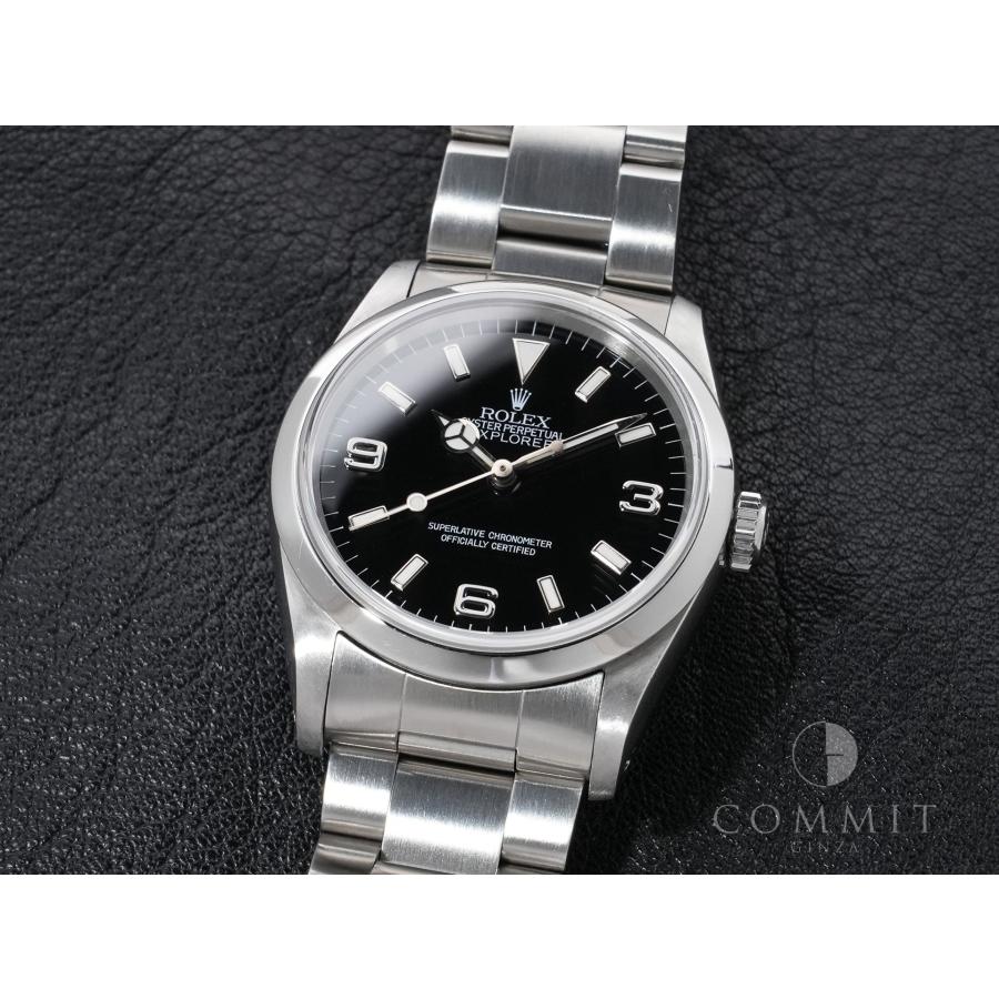 ロレックス エクスプローラーI Ref.14270 ステンレススチール ブラック文字盤 オイスターブレスレット | エクスプローラー（ROLEX） | 09