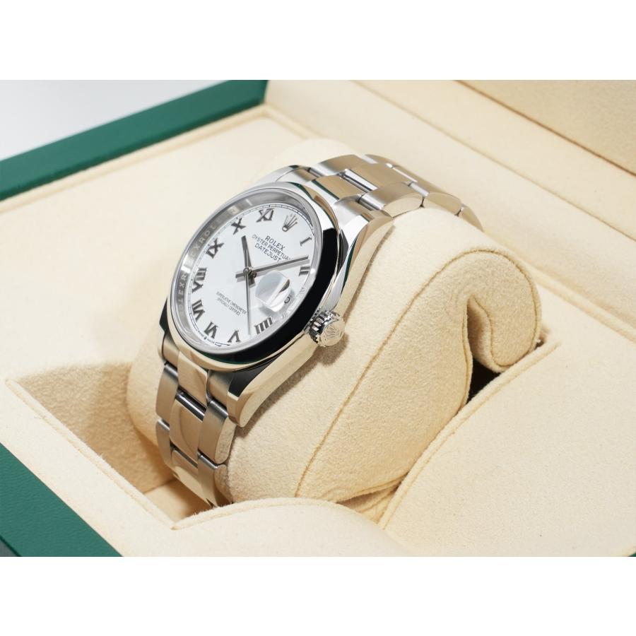 ロレックス デイトジャスト36 Ref.126200 ステンレススチール ホワイト文字盤 オイスターブレスレット | デイトジャスト | 03