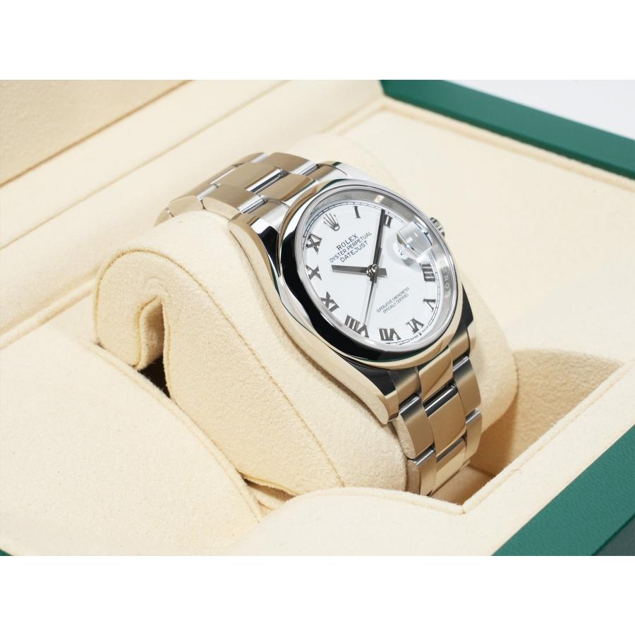 ロレックス デイトジャスト36 Ref.126200 ステンレススチール ホワイト文字盤 オイスターブレスレット | デイトジャスト | 04