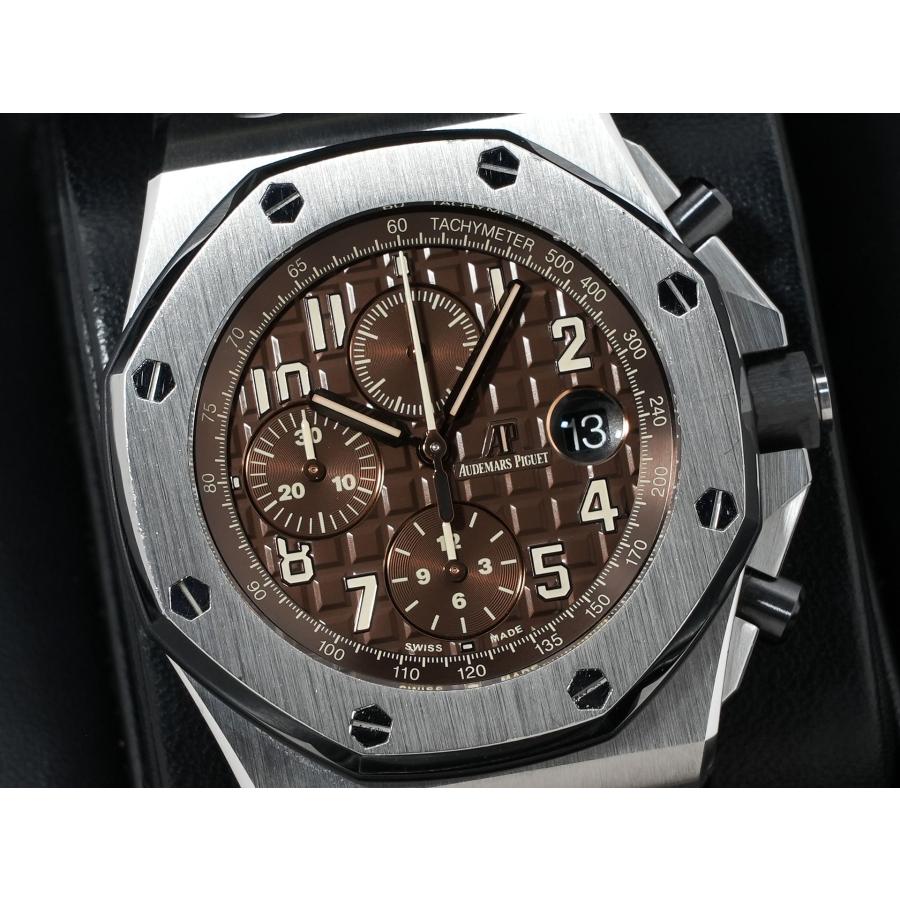 オーデマピゲ ロイヤルオーク オフショア クロノグラフ Ref.26470ST.OO.A820CR.01 SS ブラウン文字盤 | AUDEMARS PIGUET | 02