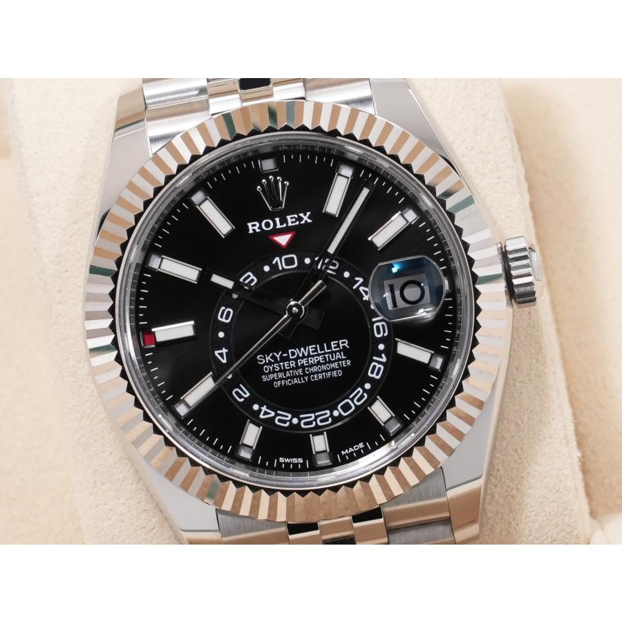 ロレックス スカイドゥエラー Ref.326934 SS/WG ブラック文字盤 ジュビリーブレスレット | スカイドゥエラー | 02