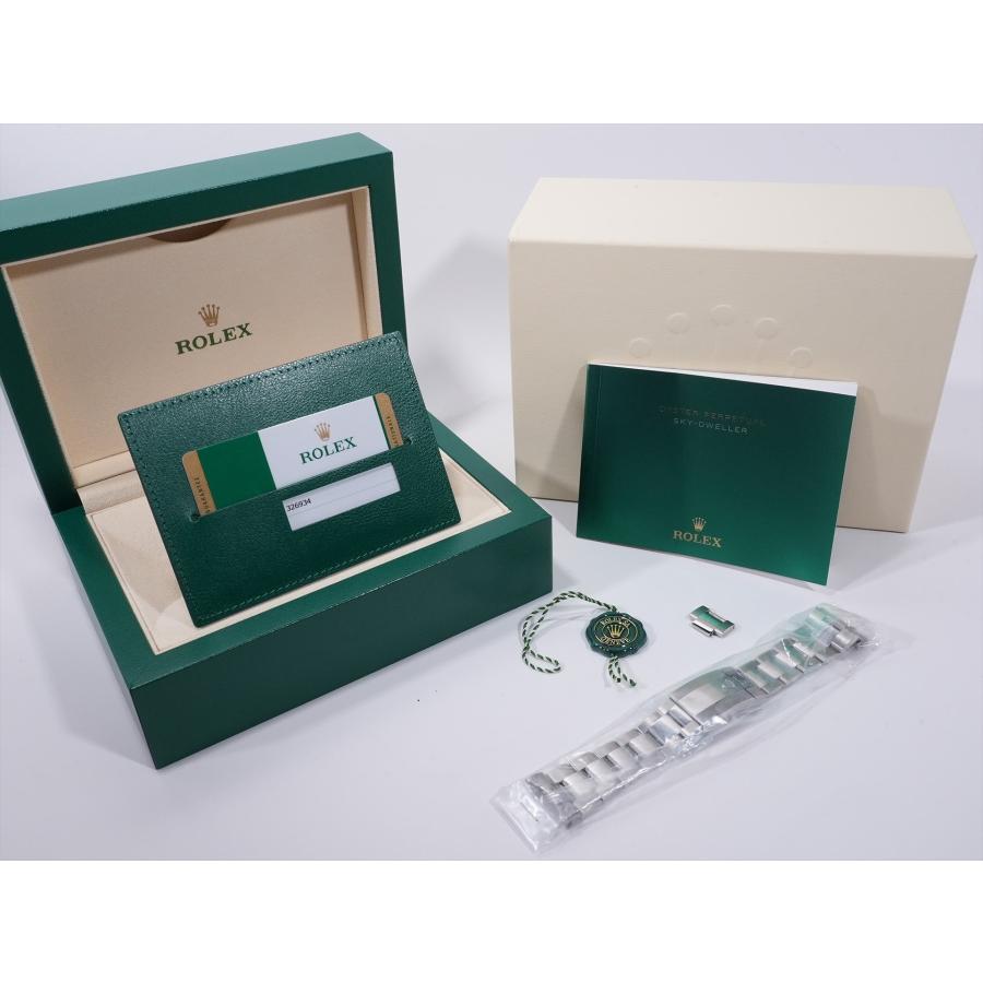 ロレックス スカイドゥエラー Ref.326934 SS/WG ブラック文字盤 ジュビリーブレスレット | スカイドゥエラー | 09