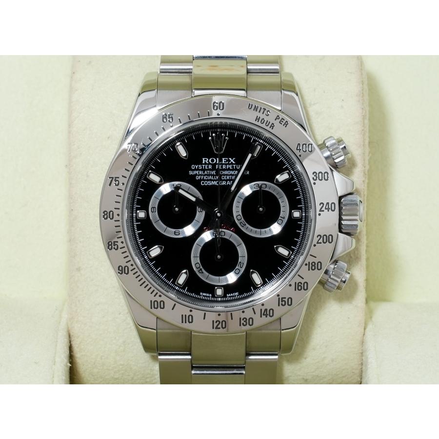 ロレックス デイトナ Ref.116520 SS ブラック文字盤 | コスモグラフ デイトナ | 01