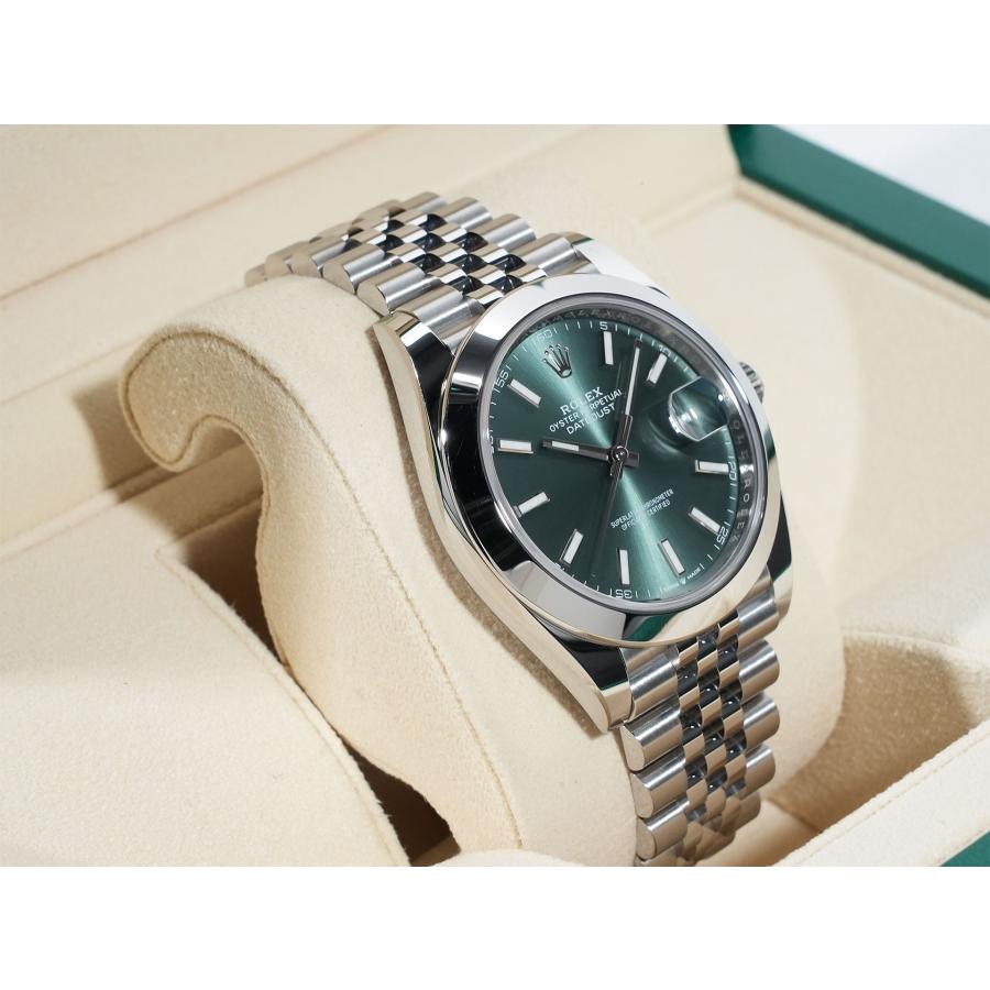 ロレックス デイトジャスト41 Ref.126300 SS ミントグリーン文字盤 | デイトジャスト | 04