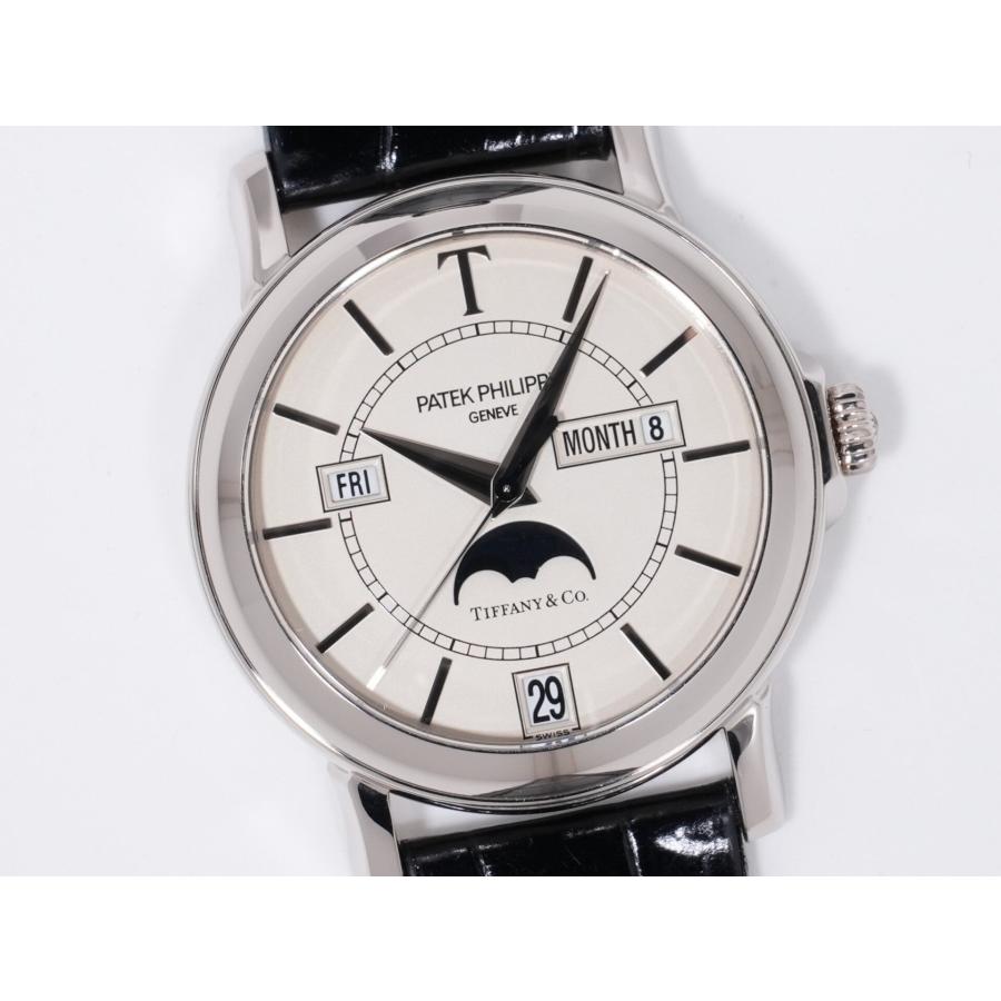 パテックフィリップ アニュアルカレンダー T150 TIFFANY＆CO. Ref.5150G 18KWG シルバー文字盤 | PATEK PHILIPPE | 02