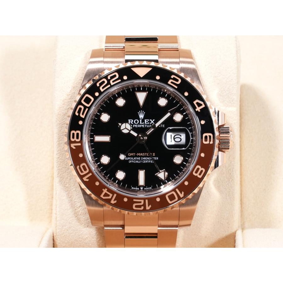 ロレックス GMTマスターII Ref.126715CHNR 18KERG ブラック文字盤 | GMTマスター | 01