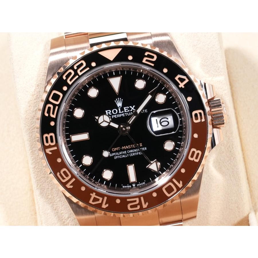 ロレックス GMTマスターII Ref.126715CHNR 18KERG ブラック文字盤 | GMTマスター | 02