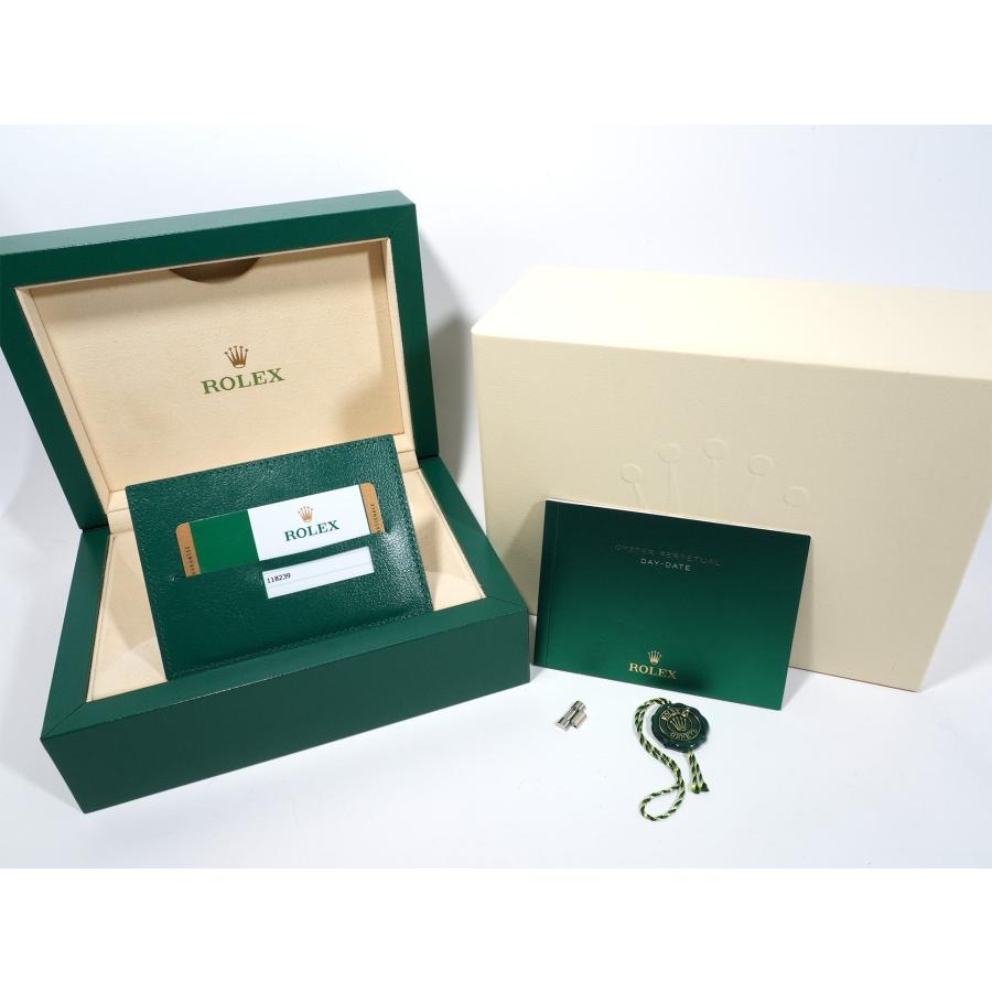 ロレックス デイデイト36 Ref.118239 ホワイトゴールド ラピスラズリ10Pダイヤ文字盤 | デイデイト | 09