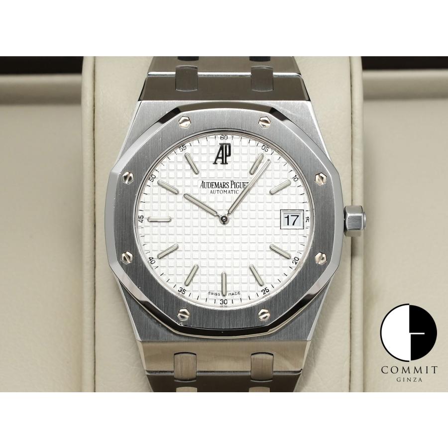 オーデマピゲ ロイヤルオーク ジャンボ エクストラ シン Ref.15202ST.O.0944ST ステンレススチール ホワイト文字盤 | ロイヤルオーク