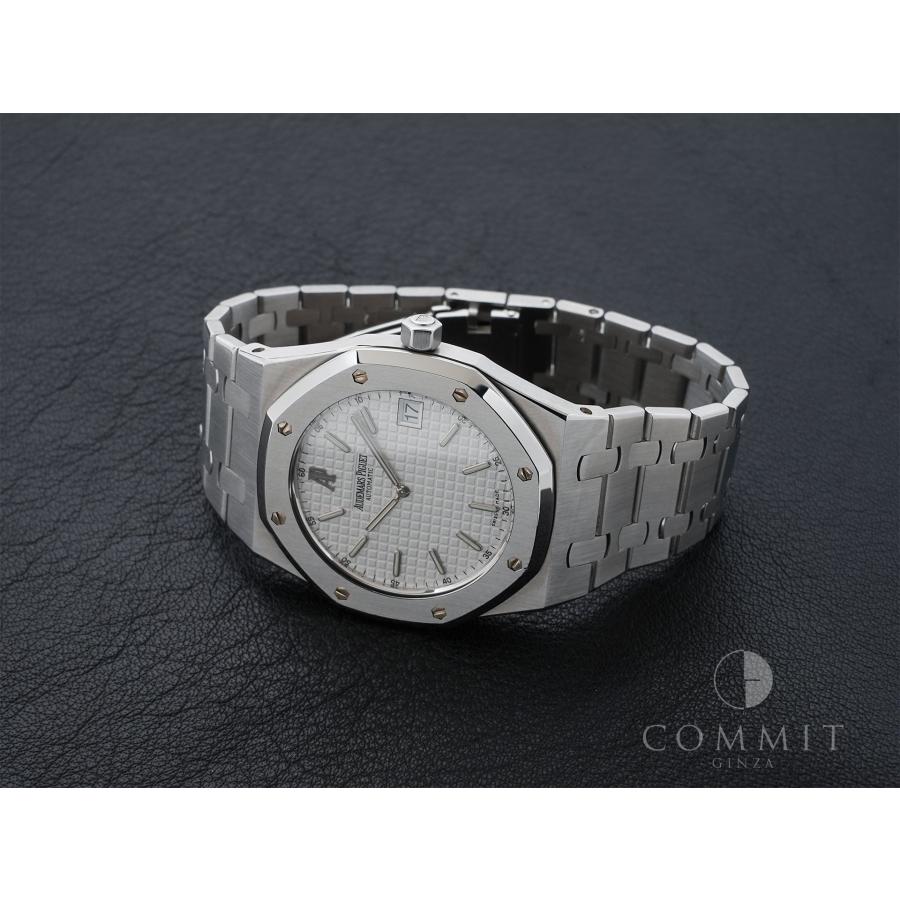 オーデマピゲ ロイヤルオーク ジャンボ エクストラ シン Ref.15202ST.O.0944ST ステンレススチール ホワイト文字盤 | ロイヤルオーク | 10