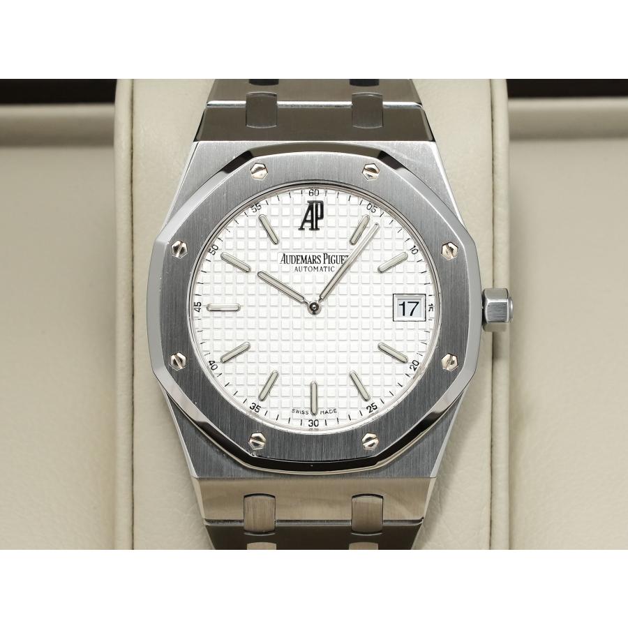 オーデマピゲ ロイヤルオーク ジャンボ エクストラ シン Ref.15202ST.O.0944ST ステンレススチール ホワイト文字盤 | ロイヤルオーク | 01