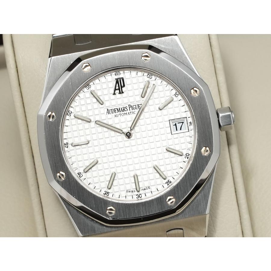 オーデマピゲ ロイヤルオーク ジャンボ エクストラ シン Ref.15202ST.O.0944ST ステンレススチール ホワイト文字盤 | ロイヤルオーク | 02