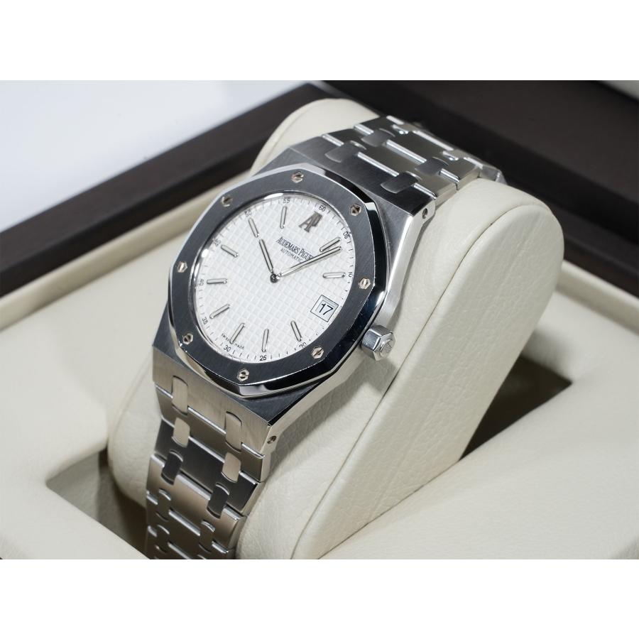 オーデマピゲ ロイヤルオーク ジャンボ エクストラ シン Ref.15202ST.O.0944ST ステンレススチール ホワイト文字盤 | ロイヤルオーク | 03