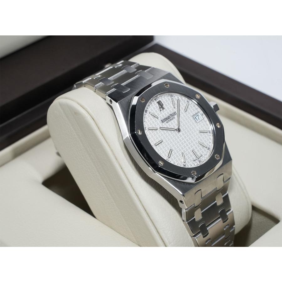 オーデマピゲ ロイヤルオーク ジャンボ エクストラ シン Ref.15202ST.O.0944ST ステンレススチール ホワイト文字盤 | ロイヤルオーク | 04